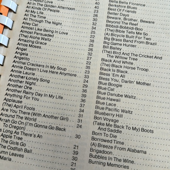 Vintage 1001 Jumbo Song Book EA-3/31 - Picture 5 of 9